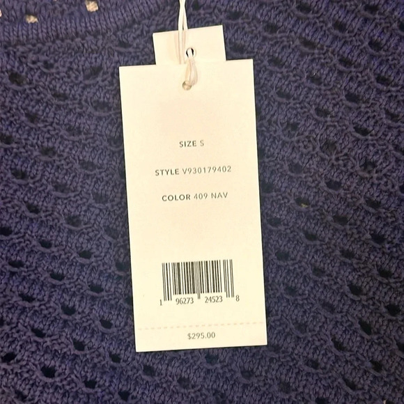 NWT Vince Women's Textured Scoop Neck Sweater Small - Picture 8 of 8